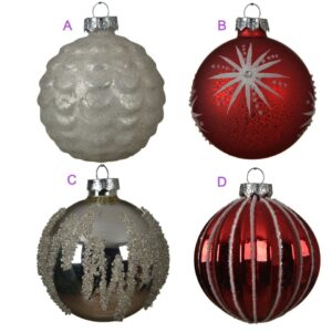 Bola decorada diam 8 cm
