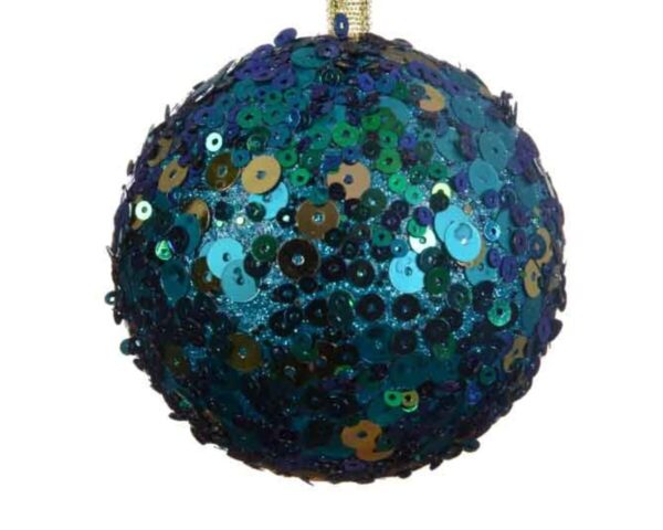Bola petrol blue lentejuelas