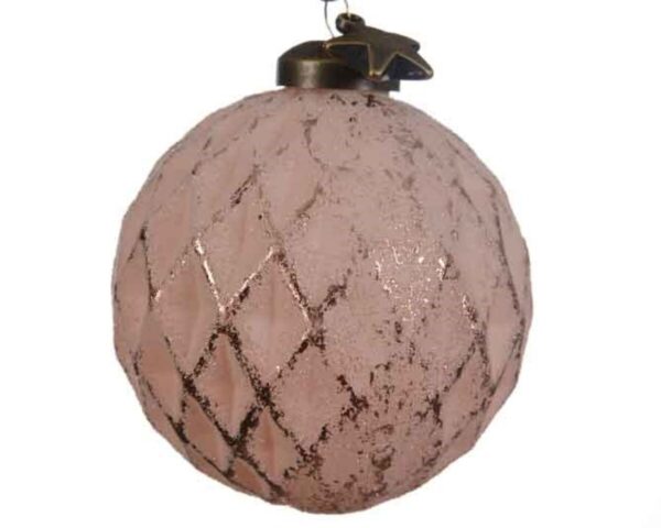 Bola rosa envejecido