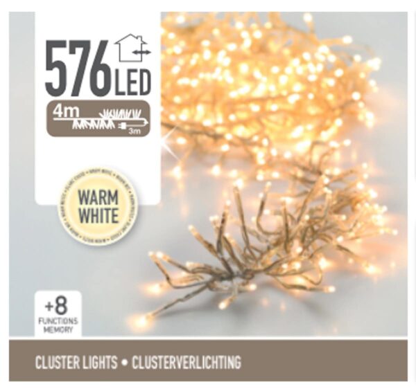 Cluster 576 leds transparente