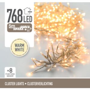 Cluster 768 leds transparente