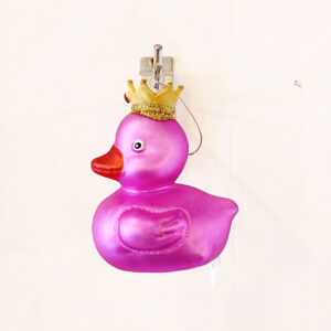 Colgante patito rosa