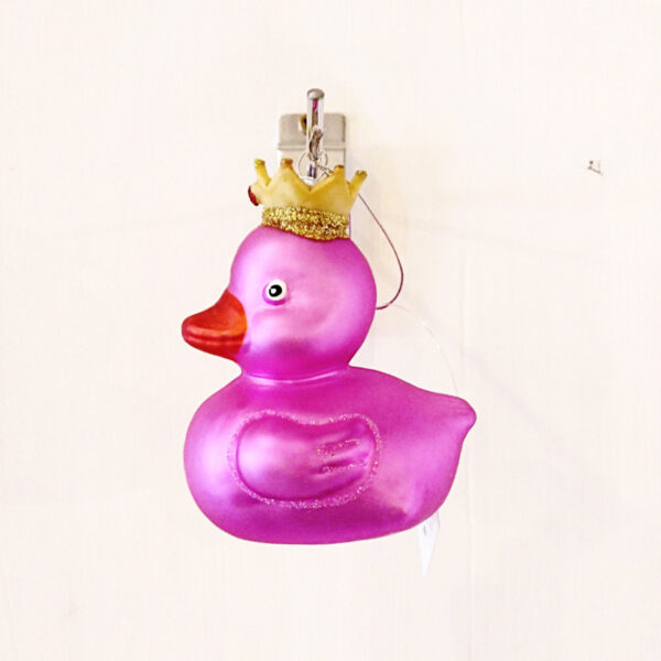 Colgante patito rosa