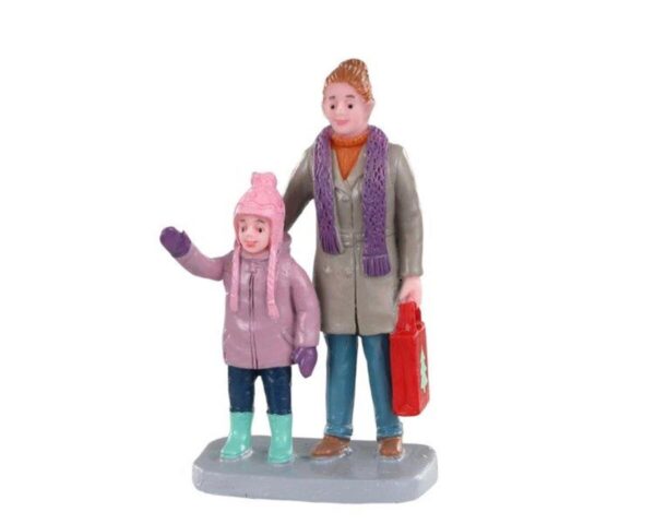 Compradoras del mercado de navidad @*