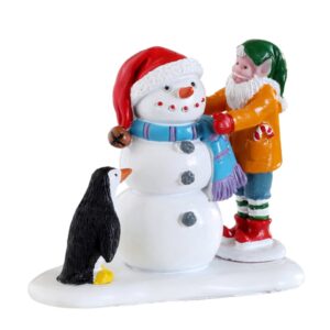 Construyendo muñeco de nieve