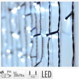 Cortina 270 led 200x70 cm