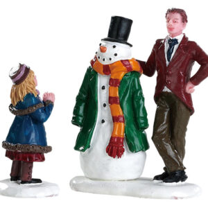 Dad's snowman