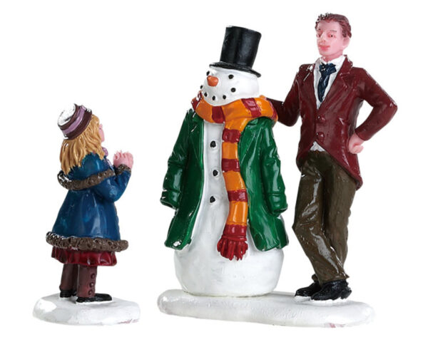 Dad's snowman