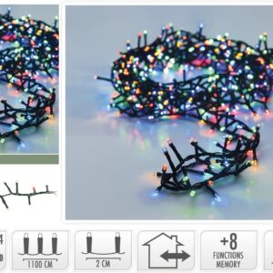 Guirnalda 560 led multicolor 11 mtr. Calidad