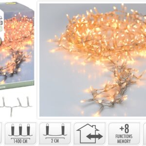 Guirnalda 700 micro leds l.blanco calido