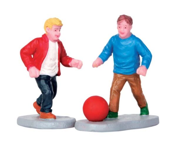 Jugando a pelota*