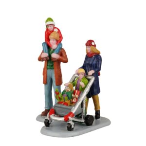 La compra de las vacaciones en familia