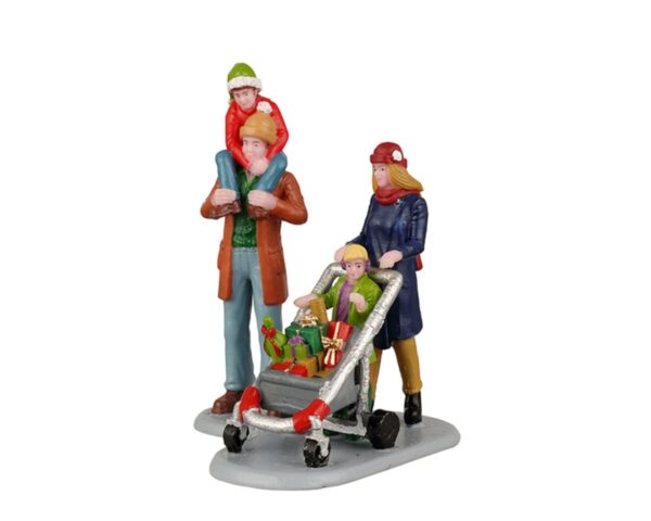 La compra de las vacaciones en familia