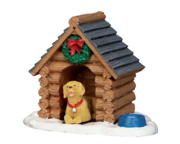 Log cabin dog house**