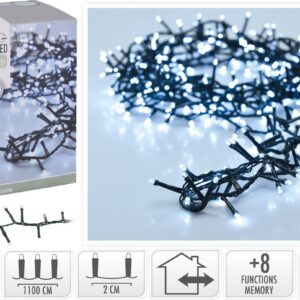 Micro luces 560 leds 11 mts luz calida