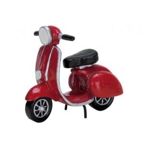 Moto vespa roja @*