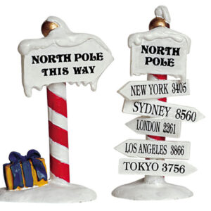 North pole signs @