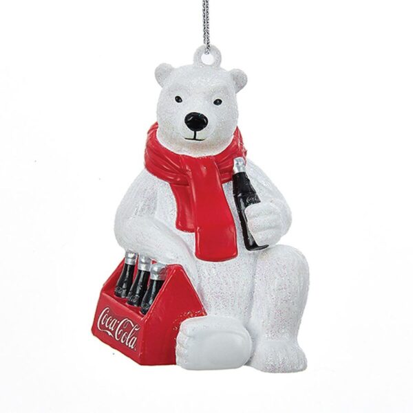 Oso polar con pack coca-cola