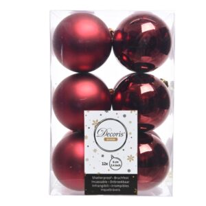 Pack 12 bolas oxblood