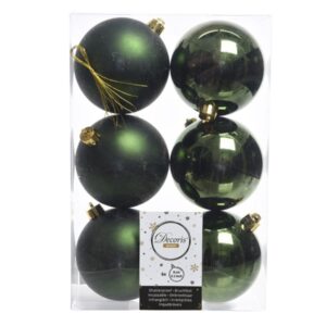 Pack 6 bolas pine green