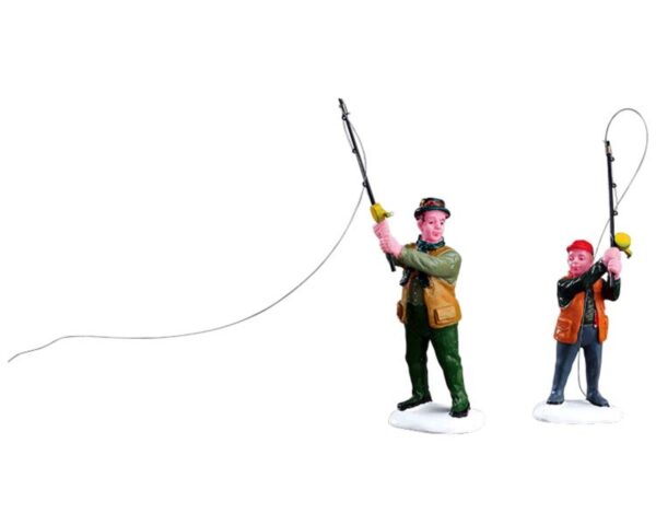 Padre pescando