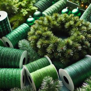 Guirnaldas Verdes Navideñas